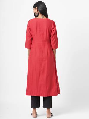 Pinhole embroidery kurta 4