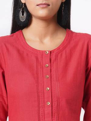 Pinhole embroidery kurta 6