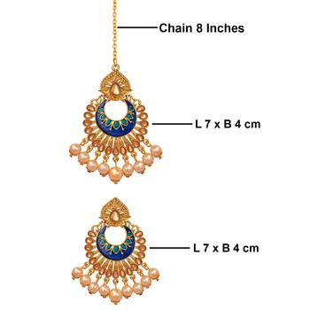 Brown pearl jewellery-combo 3