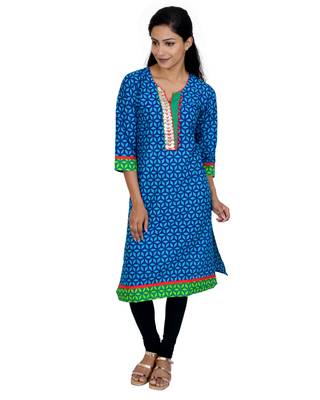 sanagneri print kurti 1