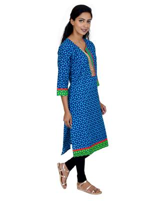 sanagneri print kurti 2