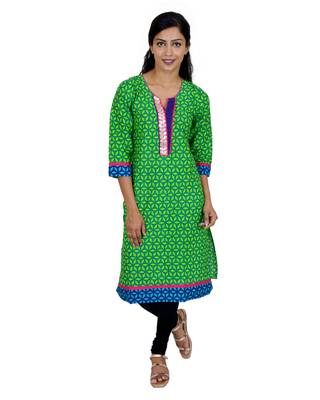 sanagneri print kurti 1