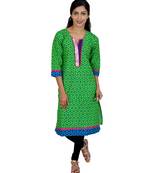 sanagneri print kurti