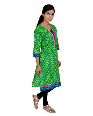 sanagneri print kurti 2