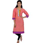 sanagneri print kurti