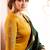 Mustard & Green Satin Georgette Women's Salwar Suit With Banarasi Dupatta