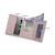 NFI essentials Fashion PU Leather Women's Mini Clutch Wallet Girls Leaf Bi-fold Card Holder Womens Purse  (Blue)