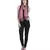 Anekaant Punch Pink Woven Striped Viscose Rayon Stole