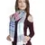 Anekaant White & Multi Woven Striped Viscose Lurex Stole