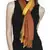 Anekaant Mustard & Yellow Woven Colorblocked Viscose Rayon Stole