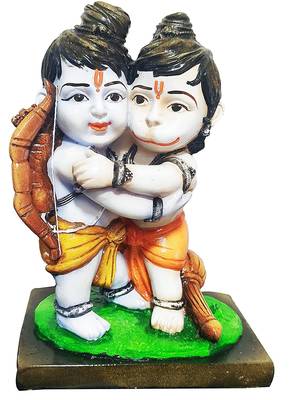 Bal Ramji and Hanuman Home decor Showpiece 1