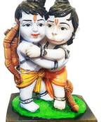 Bal Ramji and Hanuman Home decor Showpiece