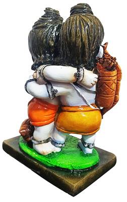 Bal Ramji and Hanuman Home decor Showpiece 4