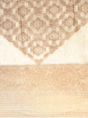 Beidge Jacquard Saree 4