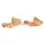 Gold Plated Stone Embellished Designer Jhumkas