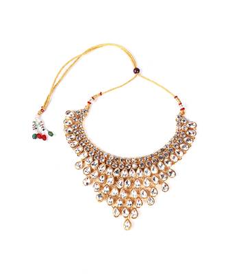 White Kundan Necklace Sets 6