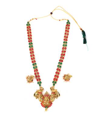 Designer Temple Jewellery Necklace Sets 4