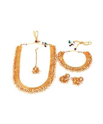 Gold necklace sets 4