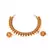 Gold Plated White Beaded Necklace Sets