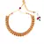 Gold Plated White Beaded Necklace Sets