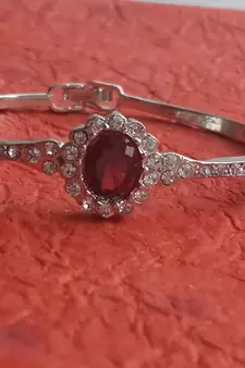 RozMili Long lasting High quality Silver-plated  bracelets