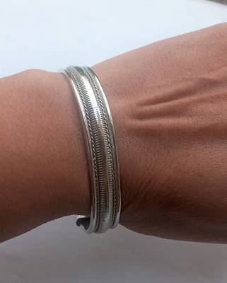 RozMili Long lasting High quality Silver-plated  bracelets/ kadda 2
