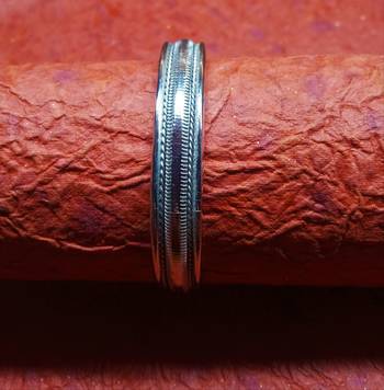 RozMili Long lasting High quality Silver-plated  bracelets/ kadda 5