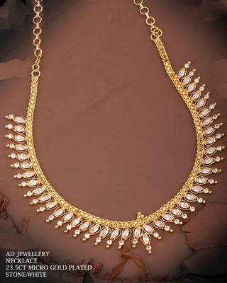 White agate necklaces 1