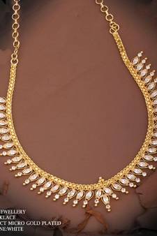 White agate necklaces