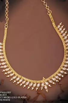 White agate necklaces