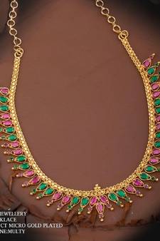 Multicolor agate necklaces
