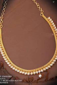 White agate necklaces