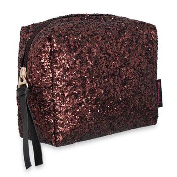 NFI essentials Glittery Makeup Pouch for Women Stylish Pouches Makeup Accessories Storage Cosmetic Pouches (Pack of 2) 2