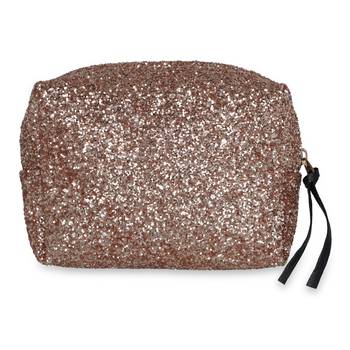 NFI essentials Glittery Makeup Pouch for Women Stylish Pouches Makeup Accessories Storage Cosmetic Pouches (Pack of 2) 3