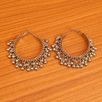 Silver hoops 2