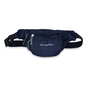 NFI essentials Waist Travel Handy Hiking Zip Camera Pouch Money Phone Belt Sport Bag Bum Multipurpose (Navy Blue) 1