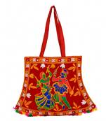 RED Rajasthani Handbags for Women