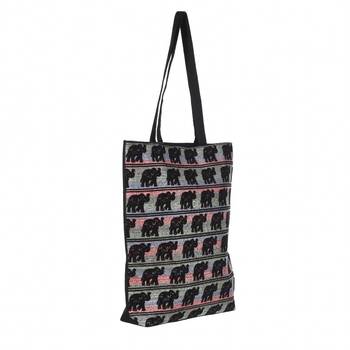 BLACK Rajasthani Handbags for Women 2