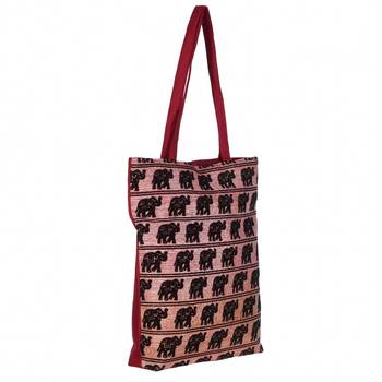 MAROON Rajasthani Handbags for Women 2