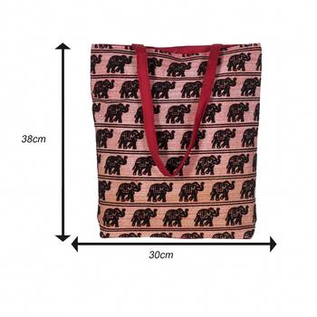 MAROON Rajasthani Handbags for Women 5