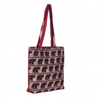 MAROON Rajasthani Handbags for Women 2