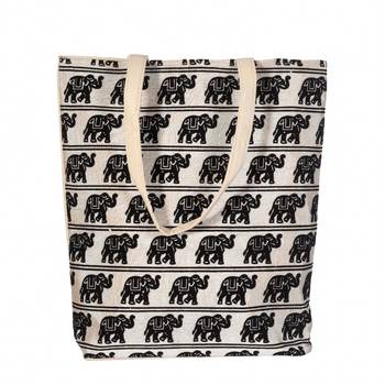 WHITE Rajasthani Handbags for Women 4