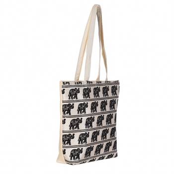 WHITE Rajasthani Handbags for Women 2