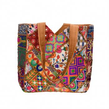 MULTI Rajasthani Handbags for Women 4