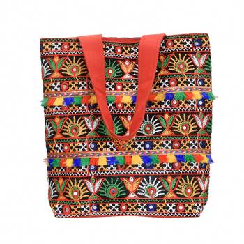 MULTI Rajasthani Handbags for Women 4