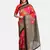 Pink Art Silk Printed Saree