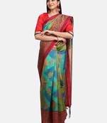 Rama Art Silk Printed Saree