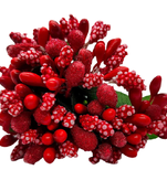 Red hair-accessories