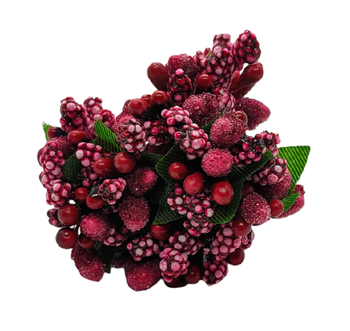 Maroon hair-accessories 1