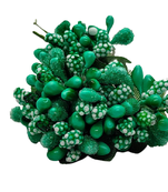 Green hair-accessories